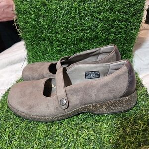 Teva Mary Jane Suede Causal Slip-on Women's Shoes US9/EUR40  Brown